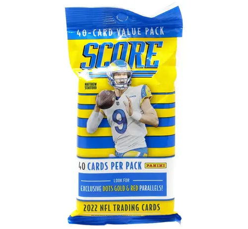 PANINI 2022 PANINI SCORE FOOTBALL FAT PACK