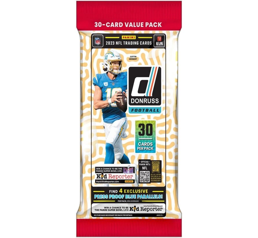 2023 PANINI DONRUSS FOOTBALL FAT PACK