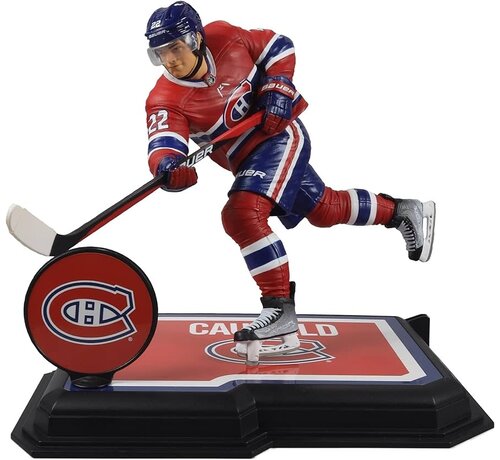 MCFARLANE NHL 7" POSED FIGURE - COLE CAUFIELD