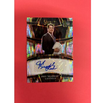 PANINI 2023 PANINI SELECT WWE JOHN "BRADSHAW" LAYFIELD AUTOGRAPH SHIMMER