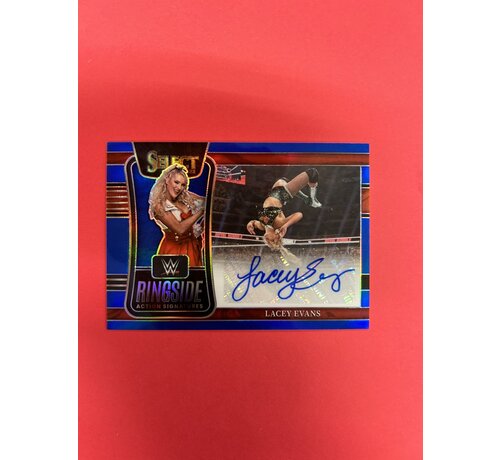 PANINI 2022 PANINI SELECT WWE LACEY EVANS RINGSIDE ACTION SIGNATURES /49