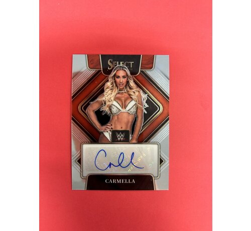 PANINI 2022 PANINI SELECT WWE CARMELLA AUTOGRAPHS