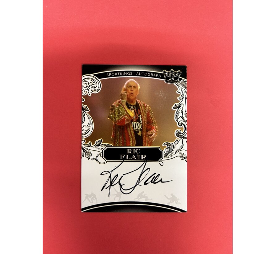 SPORTKINGS AUTOGRAPHS RIC FLAIR AUTOGRAPH