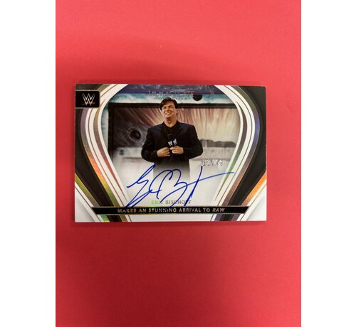 PANINI 2023 PANINI IMMACULATE COLLECTION ERIC BISCHOFF AUTOGRAPH /49