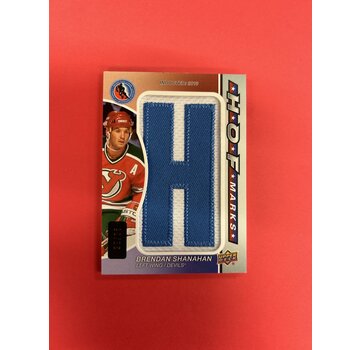 UPPER DECK 2023-24 UPPER DECK SP GAME USED H.O.F. MARKS BRENDAN SHANAHAN /35