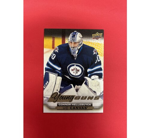 UPPER DECK 2015-16 UPPER DECK SERIES 2 CONNOR HELLEBUYCK YOUNG GUNS CANVAS