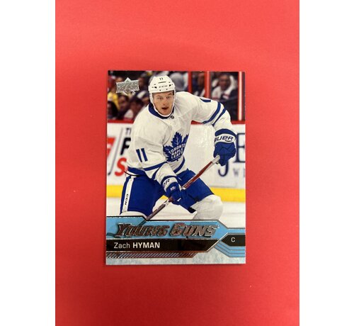 UPPER DECK 2016-17 UPPER DECK SERIES 1 ZACH HYMAN YOUNG GUNS