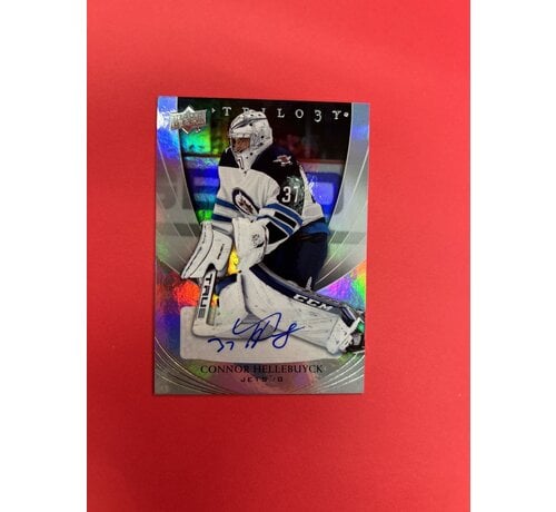 UPPER DECK 2020-21 UPPER DECK TRILOGY CONNOR HELLEBUYCK SILVER AUTO