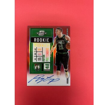 PANINI 2020-21 PANINI CONTENDERS OPTIC PAYTON PRITCHARD ROOKIE TICKET AUTO RED /149