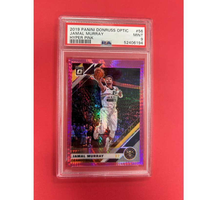 2019 PANINI DONRUSS OPTIC JAMAL MURRAY HYPER PINK PSA GRADED 9