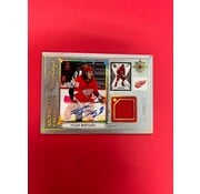 UPPER DECK 2021-22 UPPER DECK ULTIMATE COLLECTION TYLER BERTUZZI ULTIMATE COLLECTION DISPLAYS AUTO PATCH /65