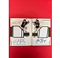 2022 PANINI NATIONAL TREASURES BASEBALL JAKE BURGER GAVIN SHEETS DUAL SIGNATURE MATERIAL BOOKLETS /99