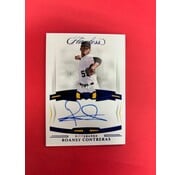 PANINI 2022 PANINI FLAWLESS ROANSY CONTRERAS BLUE AUTO /15