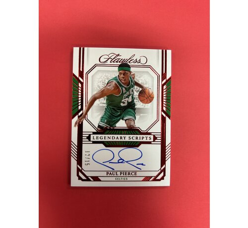 PANINI 2022-23 PANINI FLAWLESS PAUL PIERCE LEGENDARY SCRIPTS /15