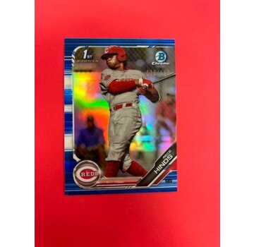 BOWMAN 2019 BOWMAN CHROME REECE HINDS 1ST BOWMAN SAPPHIRE /150