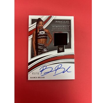 PANINI 2022 PANINI IMMACULATE COLLECTION BIANCA BELAIR PATCH AUTO /99