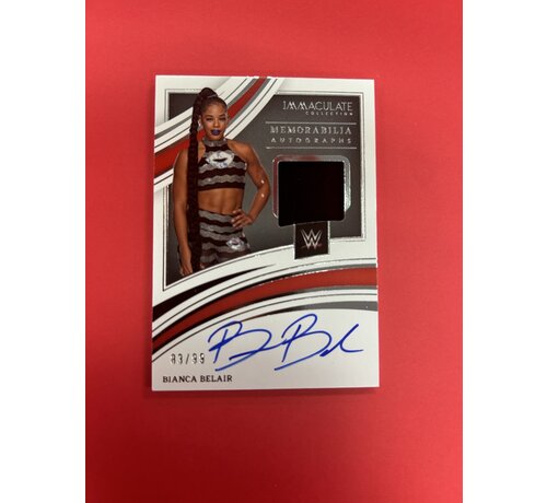 PANINI 2022 PANINI IMMACULATE COLLECTION BIANCA BELAIR PATCH AUTO /99