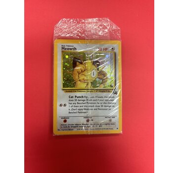 POKEMON 1999 BASE SET MEOWTH SEALED PROMO