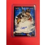 TOPPS 2024 TOPPS FINEST BLUE ROOKIE AUTO JUNG-HOO LEE 50/99 #FA-JHL