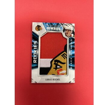 UPPER DECK 2022-23 UPPER DECK BLACK DIAMOND TEAM LOGO JUMBOS LUKAS REICHEL