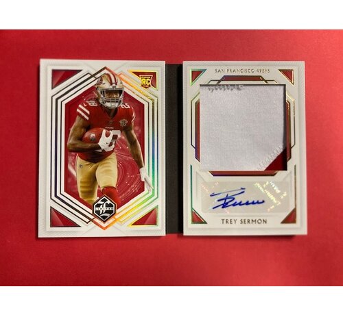 PANINI 2021 PANINI LIMITED ROOKIE BOOKLET TREY SERMON 46/49 #LRB-TS