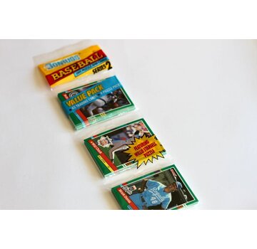 DONRUSS 1991 DONRUSS LEAF BASEBALL SERIES 2 VALUE HANGER  PACKS