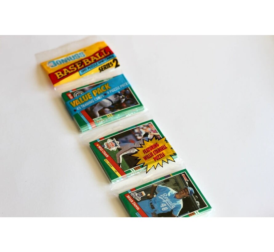 1991 DONRUSS LEAF BASEBALL SERIES 2 VALUE HANGER  PACKS