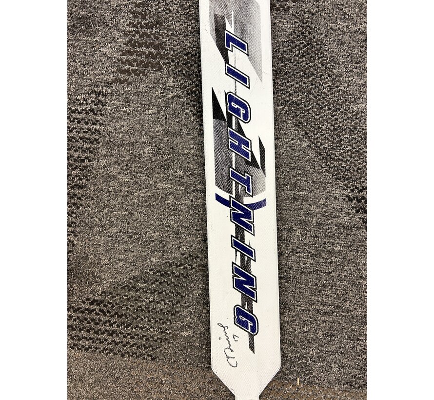 TAMPA BAY LIGHTNING SIGNED GOALIE STICK