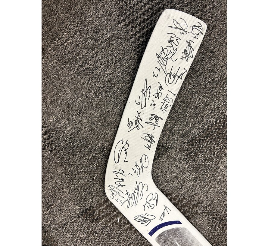 TAMPA BAY LIGHTNING SIGNED GOALIE STICK