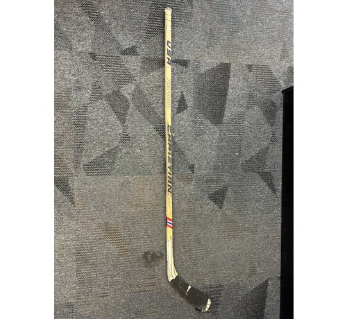 LAURIE BOSCHMAN GAME USED WINNIPEG JETS STICK