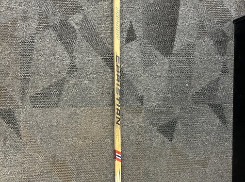 LAURIE BOSCHMAN GAME USED WINNIPEG JETS STICK