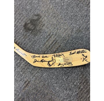 1992 HOCKEY HALL OF FAME SIGNED STICK