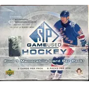 UPPER DECK 2005-06 UPPER DECK SP GAME USED HOCKEY HOBBY BOX