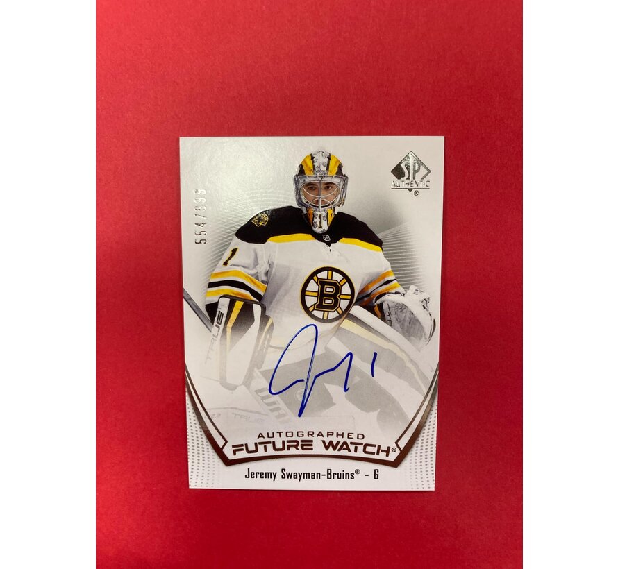 2021-22 SP AUTHENTIC FUTURE WATCH AUTOGRAPH JEREMY SWAYMAN /999