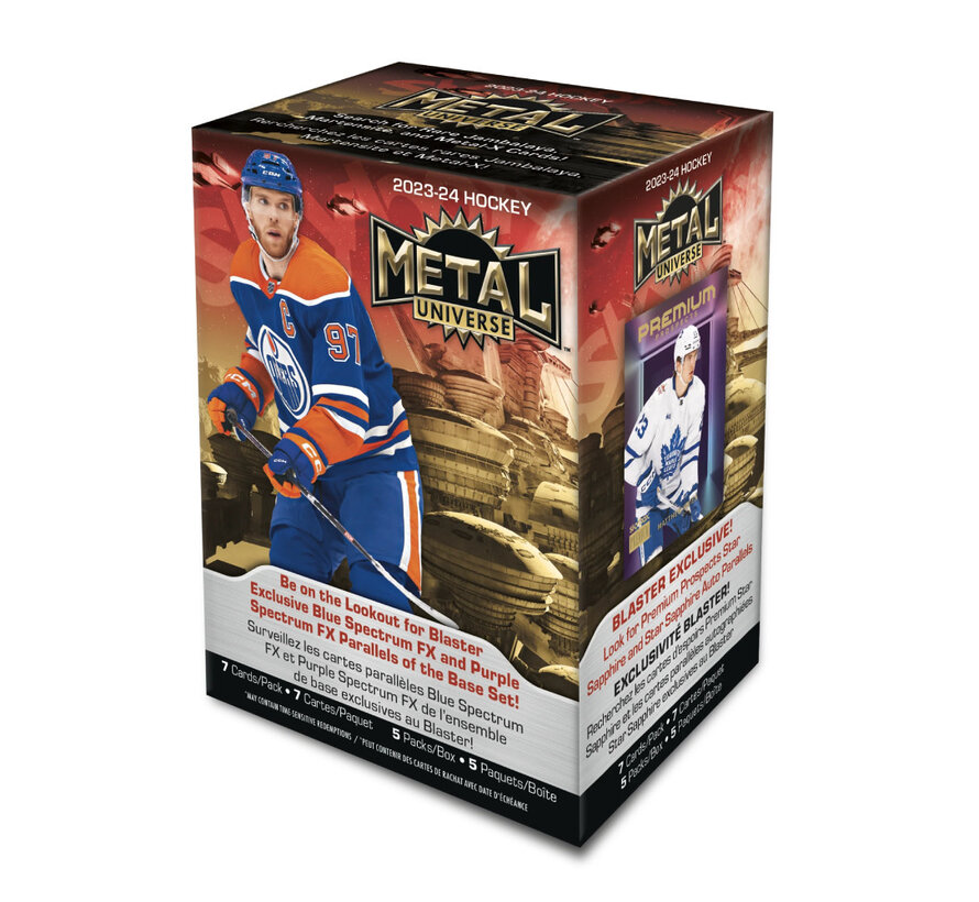 2023-24  UPPER DECK METAL UNIVERSE HOCKEY BLASTER BOX