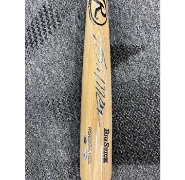 SHAIRON MARTIS SIGNED BASEBALL BAT
