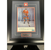 PETE MAHOVLICH SIGNED FRAMED PICTURE