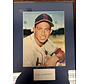 1954 HARVEY HADDIX SIGNED PHOTO FRAMED