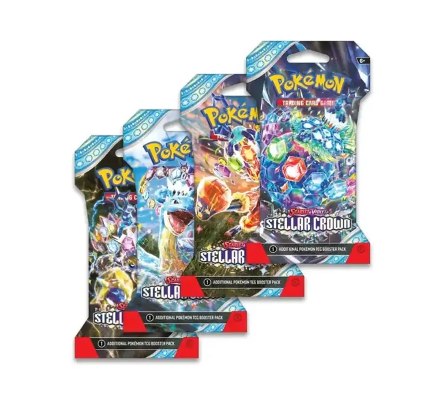 POKEMON SVO7 STELLAR CROWN BLISTER PACK