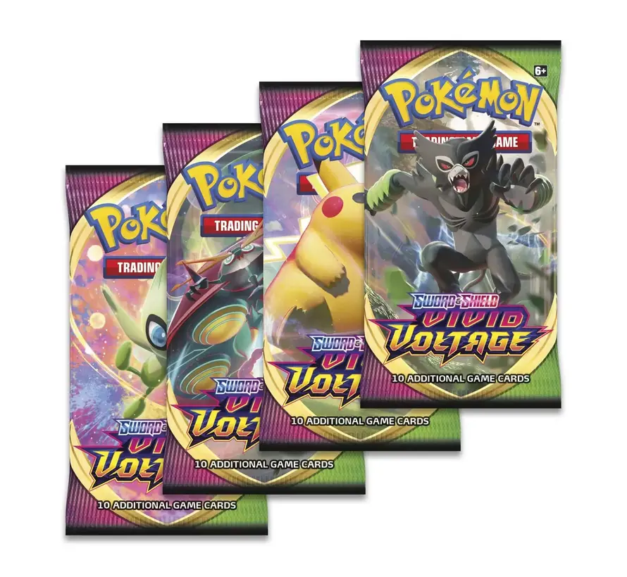 POKEMON SWSH04 VIVID VOLTAGE BLISTER PACKS