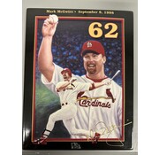 THE BRADFORD EXCHANGE MARK MCGWIRE RECORD BREAKING 62 KING OF SWING COMMEMORATIVE PLATE