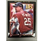 MARK MCGWIRE 545 FOOT CLOUT KING OF SWING COMMEMORATIVE PLATE