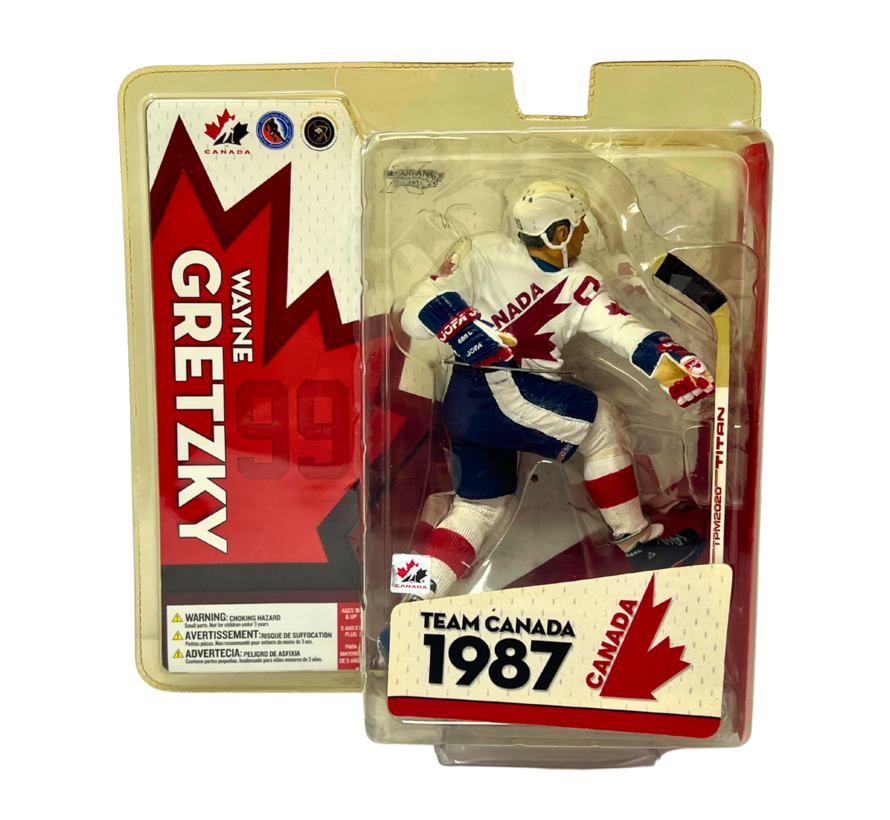 MCFARLANE 1987 TEAM CANADA WAYNE GRETZKY FIGURE