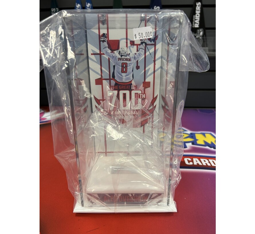 ALEX OVECHKIN 700TH GAME FIGURE BOX