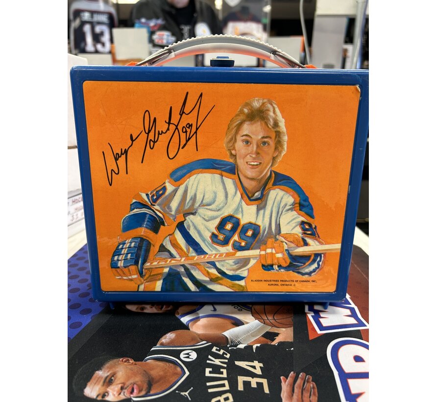 WAYNE GRETZKY LUNCHBOX WITH THERMOS