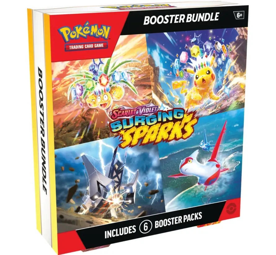 POKEMON SV08 SURGING SPARKS BOOSTER BUNDLE