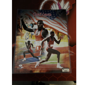 CARL LEWIS SIGNED PICTURE