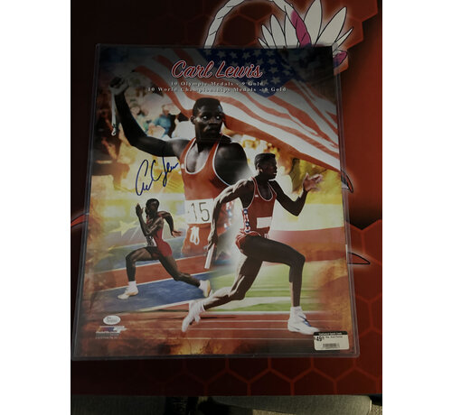 CARL LEWIS SIGNED PICTURE