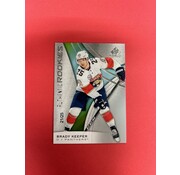 UPPER DECK 2019-20 UPPER DECK SP GAME USED BRADY KEEPER AUTHENTIC ROOKIES /25