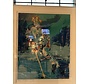 LeRoy Neiman 1981 "The Great Gretzky" Limited-Edition Framed Serigraph #184/300 Signed by Neiman and Gretzky with COA (41 ½” x 50”)